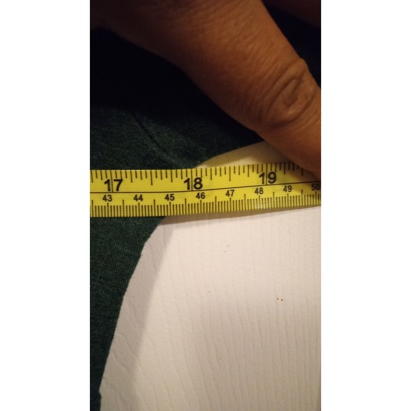 Maeve Anthropologie dark green long sleeve fit and flare maxi dress - Picture 4 of 5